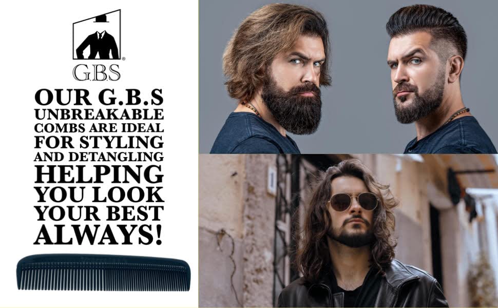 G.B.S Peigne de poche en situation d'utilisation