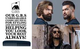 G.B.S Peigne de poche en situation d'utilisation