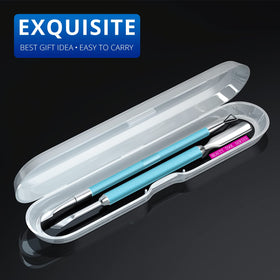 GA&EN Outils de Pousse-Cuticules Turquoise tête triangulaire