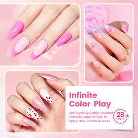 Gamme de couleurs de vernis à ongles gel beetles