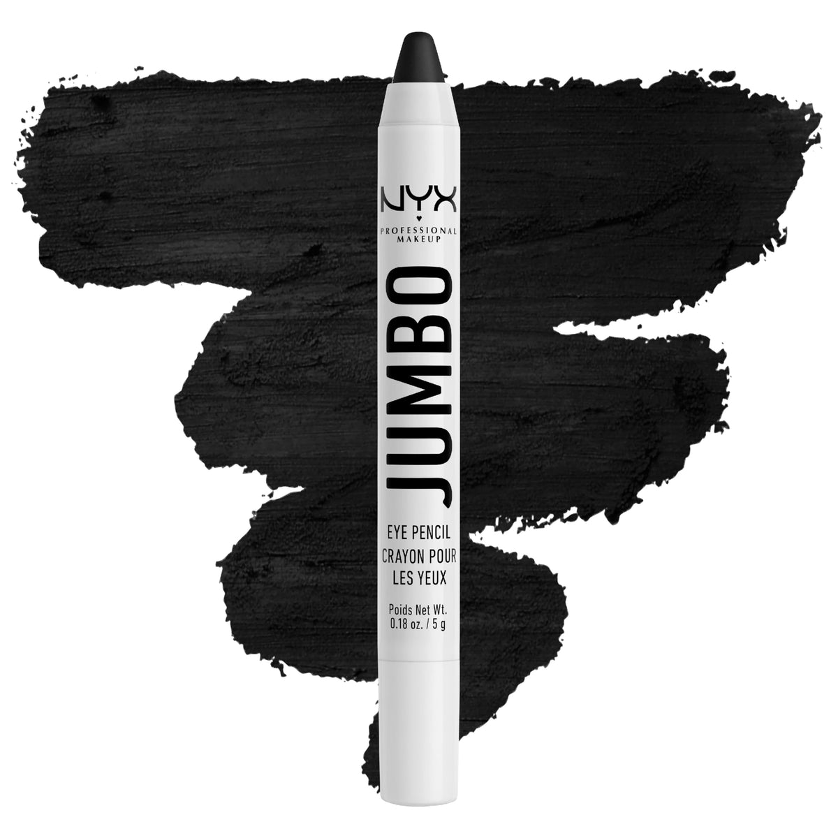 Gamme de couleurs disponibles pour Jumbo Eye Pencil de NYX