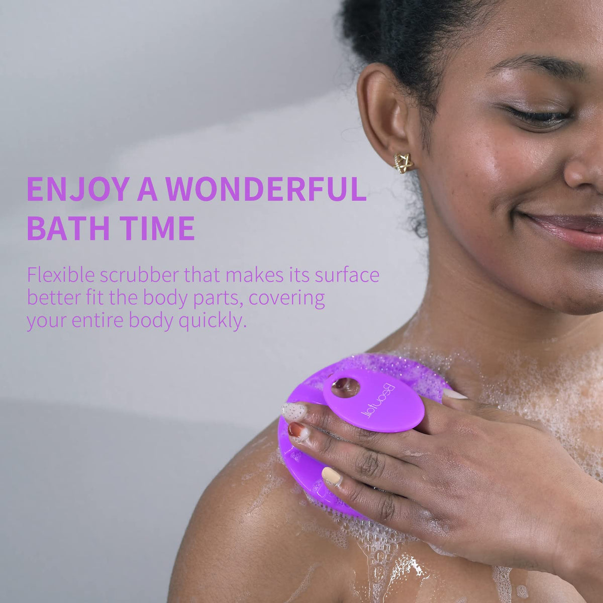 Gant de bain BEAUTAIL avec packaging