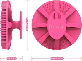 Gant de Bain en Silicone BEAUTAIL sur un fond neutre