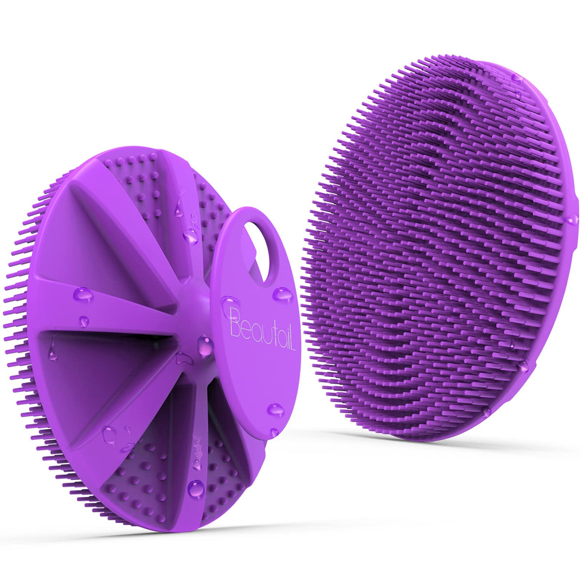 Gant de bain en silicone BEAUTAIL vue de face