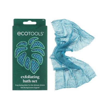 Gant de bain exfoliant EcoTools en filet, vue de face