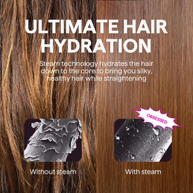 Gant de chaleur inclus avec la brosse lissante Wavytalk Pro