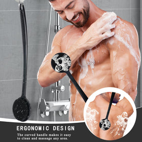 Gant de douche VWMYQ utilisé pour un massage relaxant