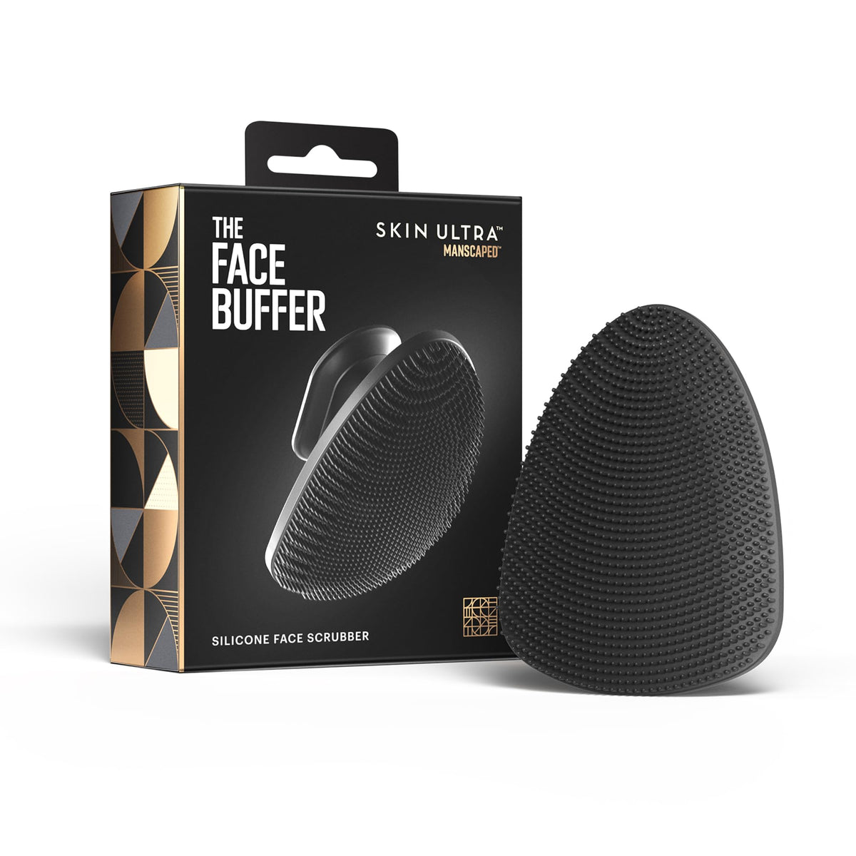 Gant de nettoyage en silicone MANSCAPED The Face Buffer vue avant
