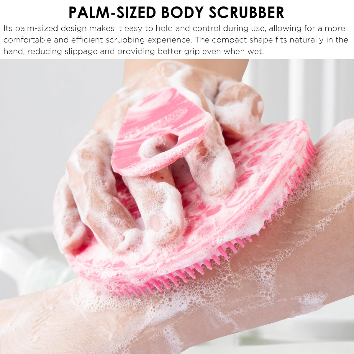 Gant INNERNEED avec maille de nylon pour exfoliation