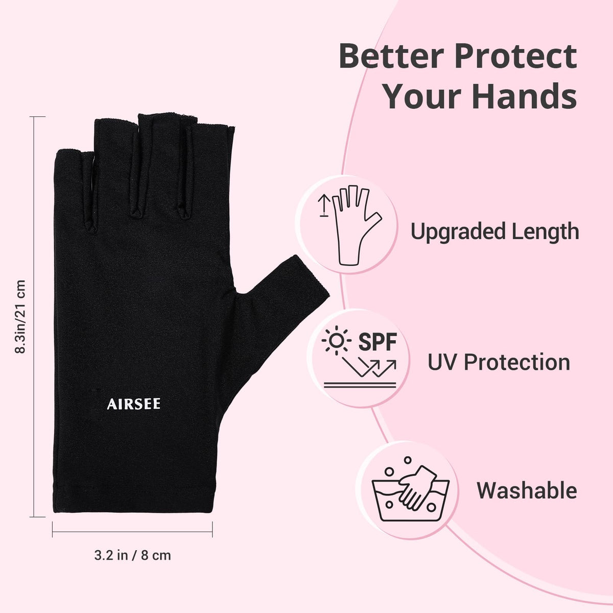 Gants AIRSEE en utilisation extérieure, activité de vélo