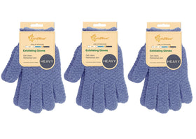 Gants exfoliants Evridwear double texture, vue avant
