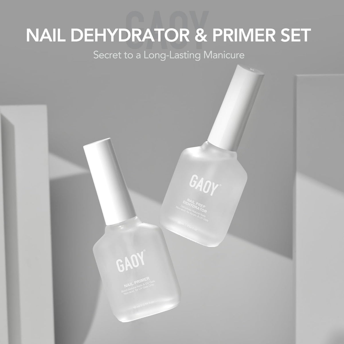 GAOY déshydratant pour ongles et primer à côté de vernis gel