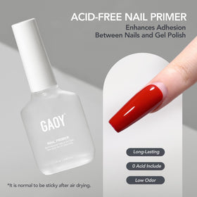 GAOY déshydratant pour ongles et primer en utilisation sur des ongles