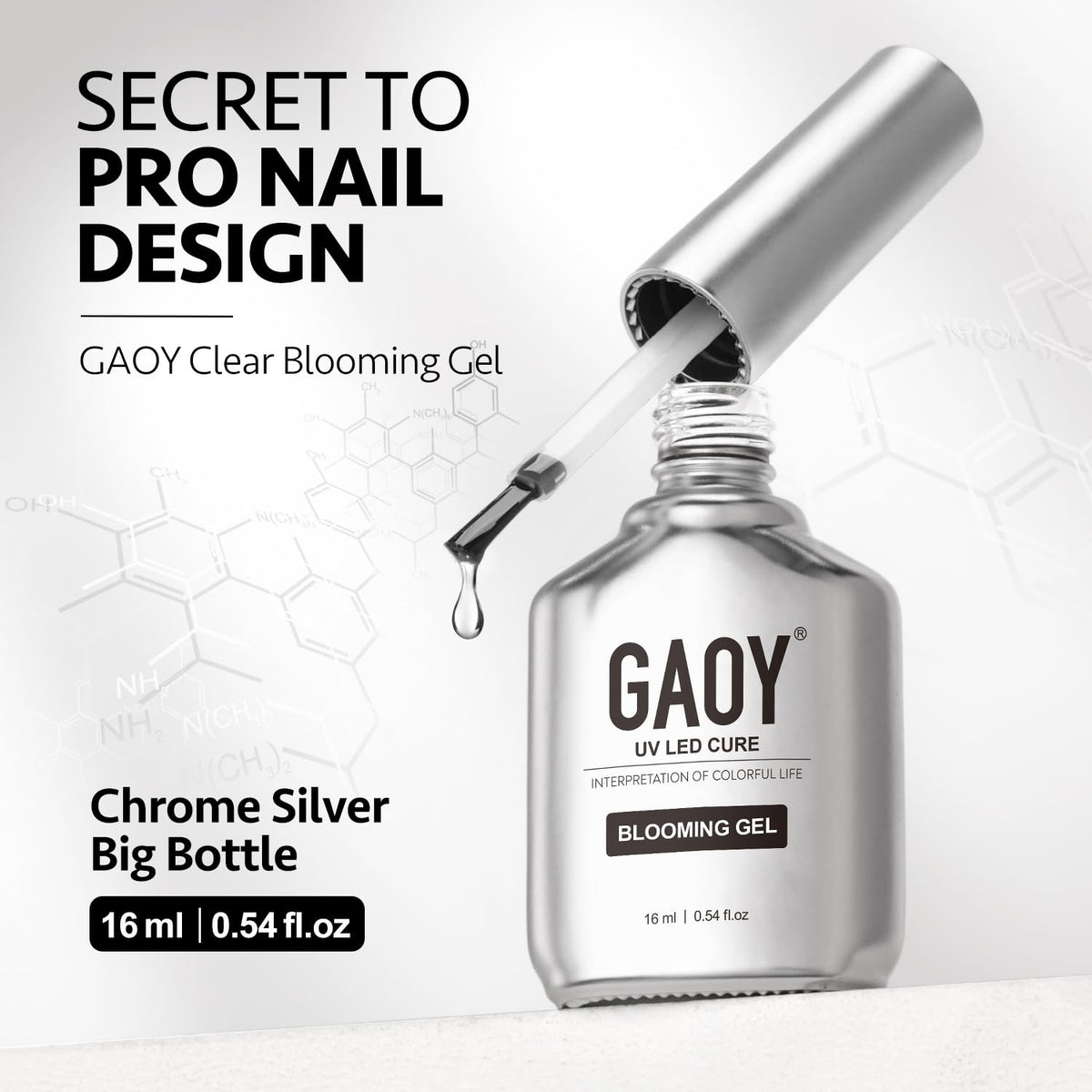 GAOY Gel à Ongles 16ml et accessoires de manucure