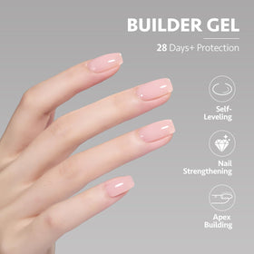 GAOY gel constructeur ongles 16ml application sur ongles