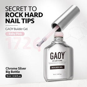 GAOY gel constructeur ongles 16ml sur un fond de nail art
