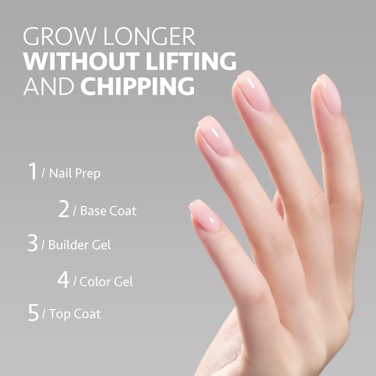 GAOY gel constructeur ongles 16ml texture du gel