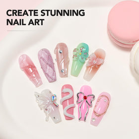 GAOY Gel Sculptant 3D 15g avec décorations d'ongles