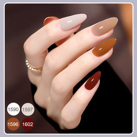GAOY Set de Vernis à Ongles Gel avec lampes UV