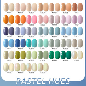 GAOY Set de Vernis à Ongles Gel en présentation