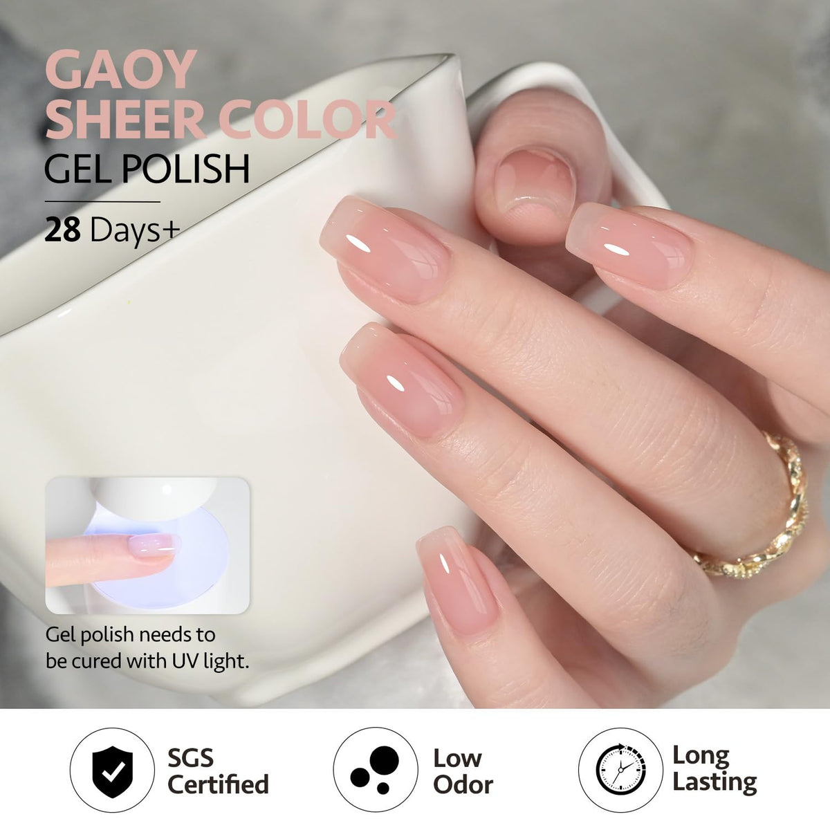 GAOY Set de Vernis Gel - Packaging