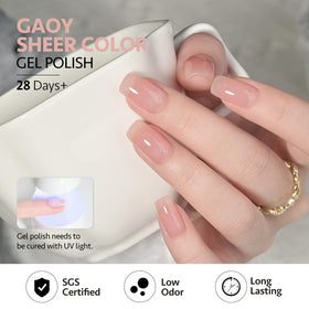 GAOY Set de Vernis Gel - Packaging
