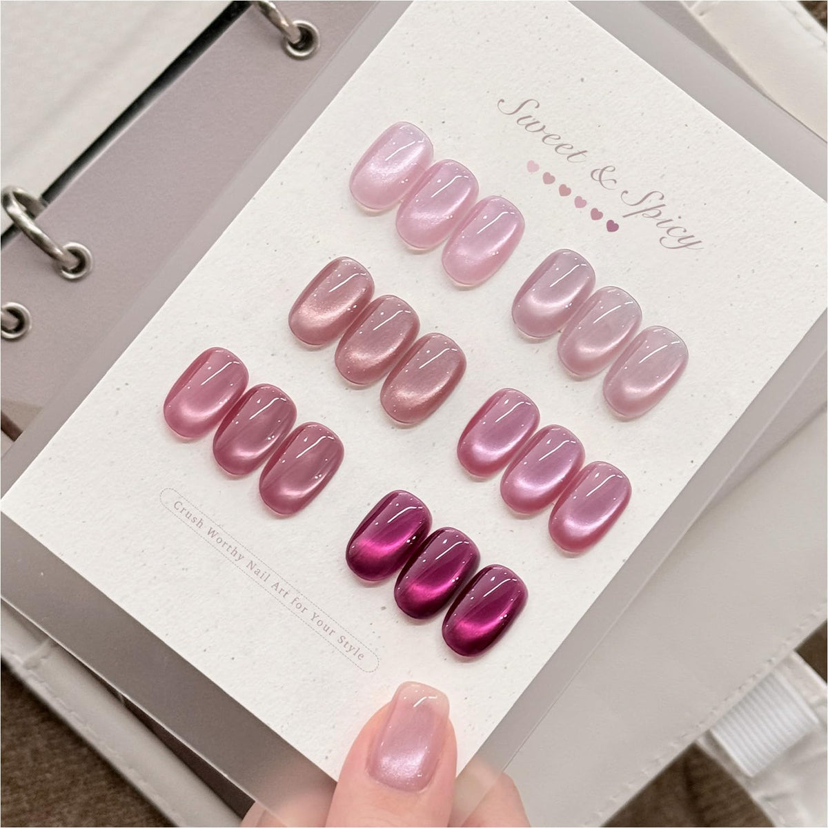 GAOY Vernis à Ongles Gel 6 Couleurs avec accessoires de manucure