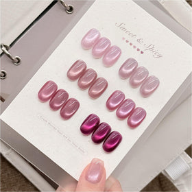 GAOY Vernis à Ongles Gel 6 Couleurs avec accessoires de manucure