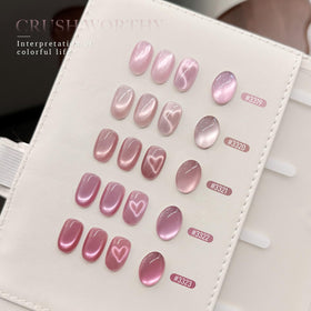GAOY Vernis à Ongles Gel 6 Couleurs en application