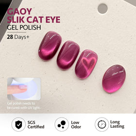 GAOY Vernis à Ongles Gel 6 Couleurs mis en valeur