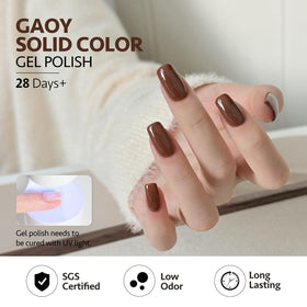 GAOY vernis à ongles gel avec lampe UV pour séchage