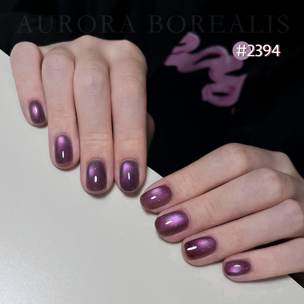 GAOY Vernis à Ongles Gel Cat Eye Pailleté - aimant inclus