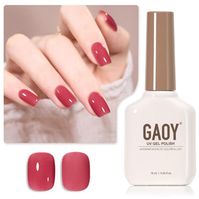 GAOY Vernis à Ongles Gel Nude 16ml bouteille vue de face