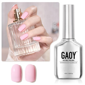 GAOY Vernis à Ongles Gel Pastel 16ml Rose Macaron vue avant
