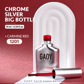 GAOY vernis à ongles gel rouge carmin 16ml, accessoires de nail art