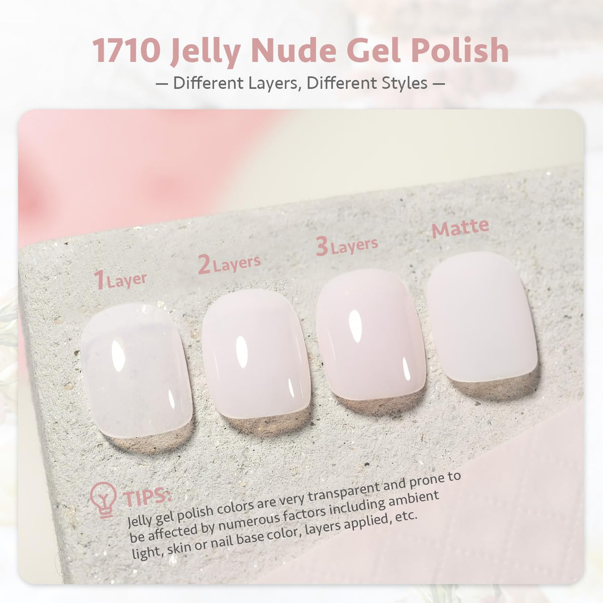 GAOY Vernis Gel 16ml application sur les ongles