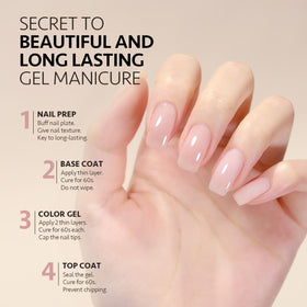 GAOY Vernis Gel 16ml flacon avec éclat