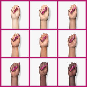 GAOY Vernis Gel 16ml Violet Prunier application