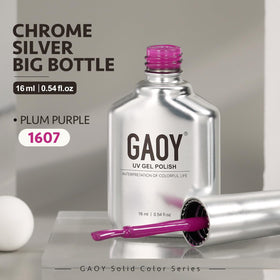 GAOY Vernis Gel 16ml Violet Prunier en situation manucure