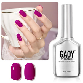GAOY Vernis Gel 16ml Violet Prunier vue de face