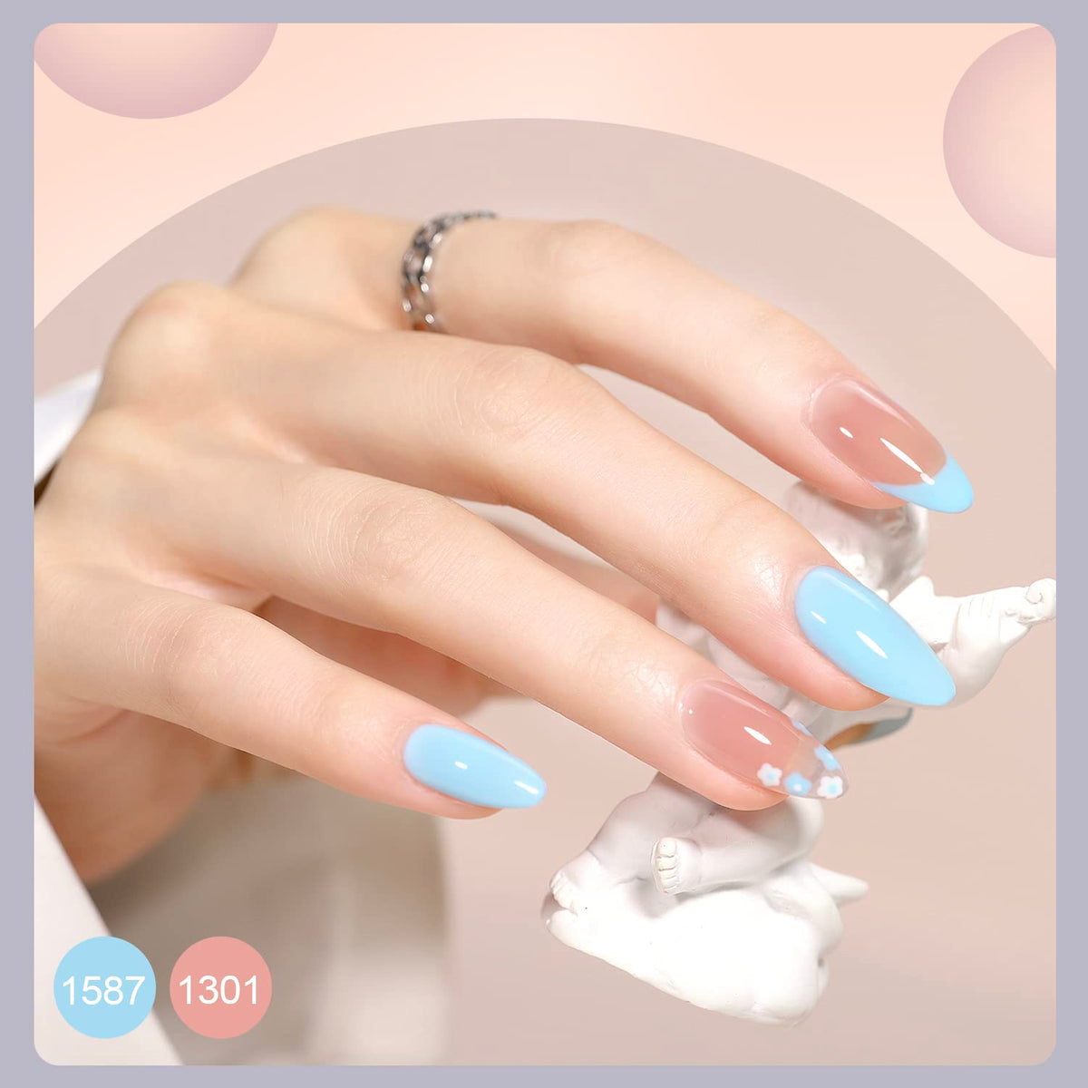 GAOY Vernis Gel avec application sur les ongles