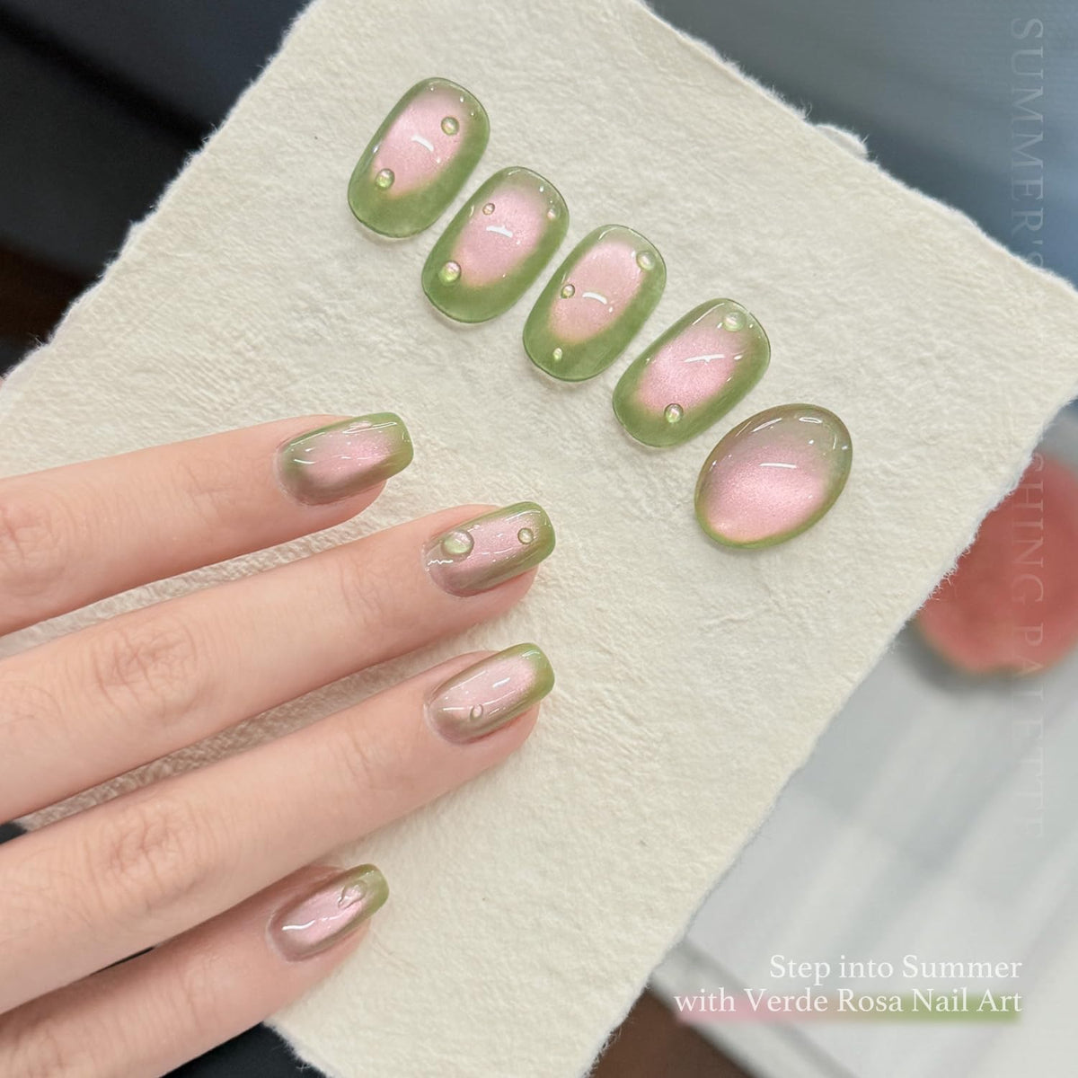 GAOY Vernis Gel Cat Eye effet holographique