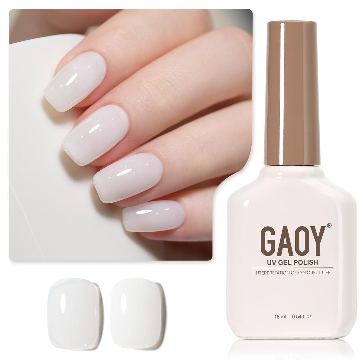 GAOY Vernis Gel Jelly 16ml bouteille vue de face