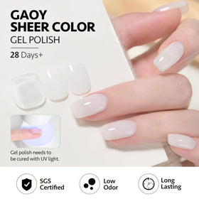 GAOY Vernis Gel Jelly 16ml finition scintillante
