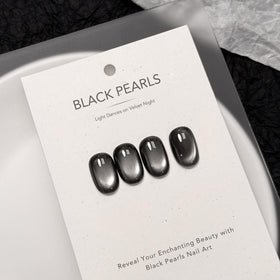 GAOY Vernis Gel Noir Cat Eye 16ml avec aimant inclus