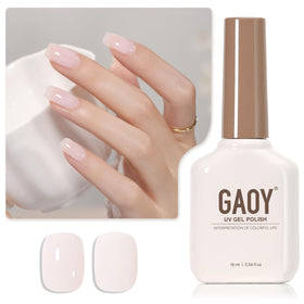 GAOY Vernis Gel Nude 16ml flacon de face