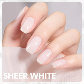 GAOY vernis gel nude transparent 16ml, texture gel