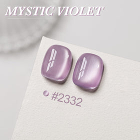 GAOY vernis gel violet mystique 16ml avec magnet inclus