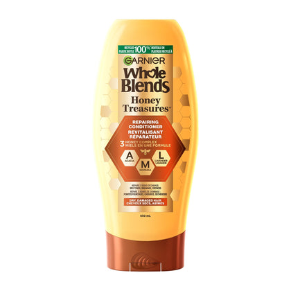 Garnier Après-Shampooing Réparateur Miel Trésors 680g vue avant
