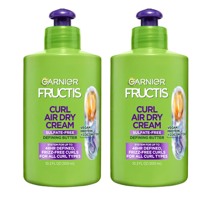 Garnier Crème Curl Nourish Air Dry 10,2 Fl Oz vue avant